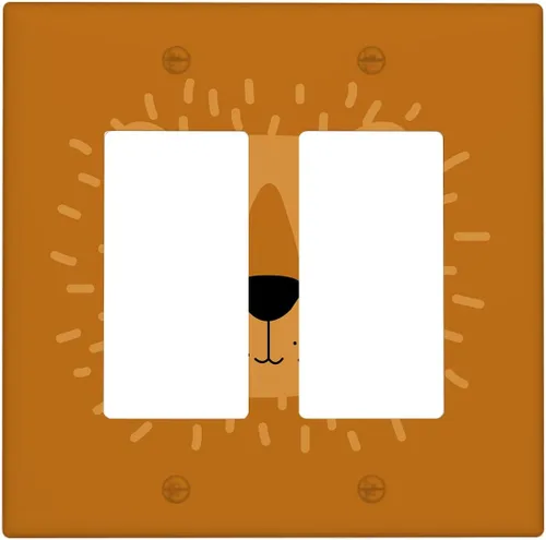 Vista 46 de Lindo Koala - Placa de interruptor de luz de 1 banda, placa de pared basculante individual, placa decorativa eléctrica GFCI para decoración