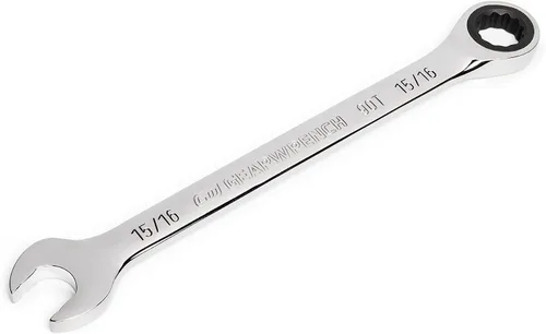 Vista 20 de GEARWRENCH Llave combinada de trinquete de 1" con arco oscilante de 4 grados y 12 puntos - 86953