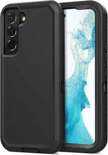 Vista 9 de Jiunai Funda para Samsung Galaxy A34, resistente, a prueba de golpes, de doble capa, protección de puerto, híbrida, resistente, para Samsung Galaxy