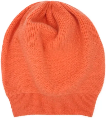 Vista 32 de WaySoft Gorro de cachemira 100% para mujer en una caja de regalo, gorro de gran tamaño para mujer