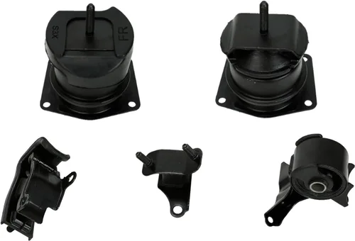 Vista 2 de Juego de 5 soportes para motor y trans compatibles con H-onda Accord V6 3.0 3.2L Auto Trans 1998-2002