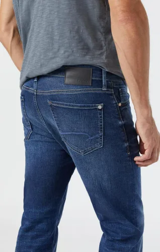 Vista 26 de Mavi Jake - Jeans para hombre, tiro regular, pierna ajustada