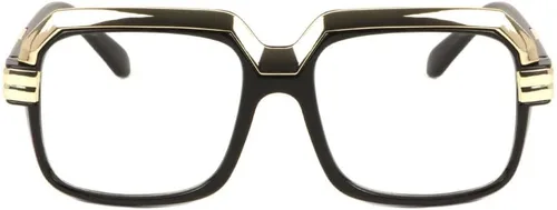 Vista 2 de Dweebzilla Gafas de sol Gazelle Deluxe Square de lujo Hip Hop