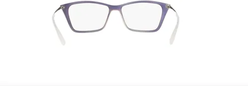 Vista 4 de Ray-Ban SHIRLEY RX7022-5498 - Anteojos con marco iridiscente morado de 2126in con lente de demostración transparente Púrpura Purple Iridescent 54 mm