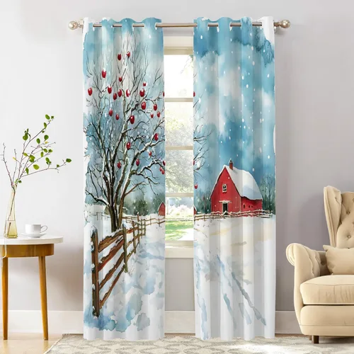 Vista 41 de Shrahala Cortinas de nivel de chakras con mandala beige para ventanas de cocina, paneles de cortina de ventana de mandala multicapa de poliéster