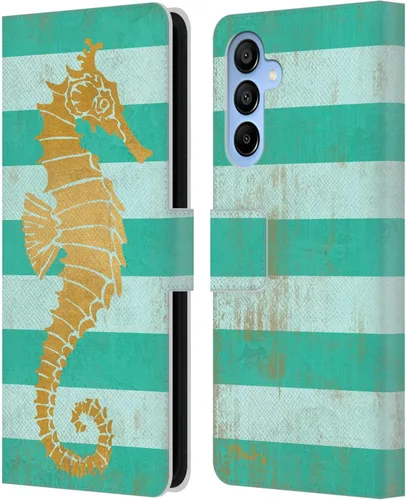 Vista 18 de Head Case Designs Officially Licensed Paul Brent Agate Mermaid Coastal Leather Wallet Case Compatible with Samsung Galaxy A16 5G