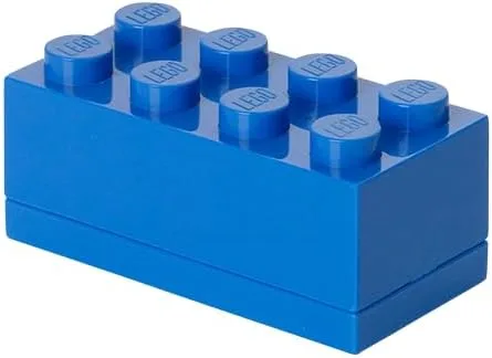 Vista 9 de Room Copenhagen, LEGO Mini Box - 1.8 x 3.6 x 1.7 pulgadas - Ladrillo 8, negro