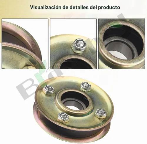 Vista 4 de 131-4509 125-2532 Polea tensora de la cortadora 120-3335 Correa