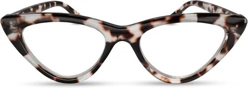 Vista 17 de 2SeeLife Lentes de lectura prémium TR-90 Cat Eye para mujer, estrechos, ajuste medio, marco resistente, bisagras de resorte, lectores elegantes Negro