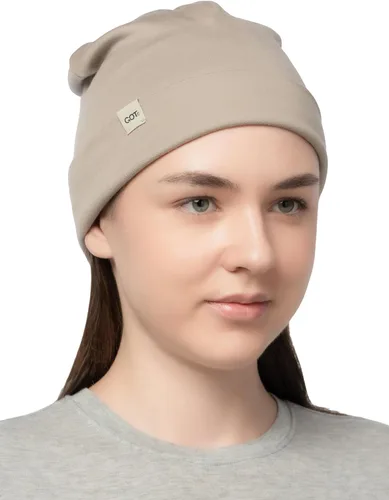 Vista 7 de 100% Merino Wool Beanie - Cuffed Ski Running Winter Hat for Men Women Charcoal Gray