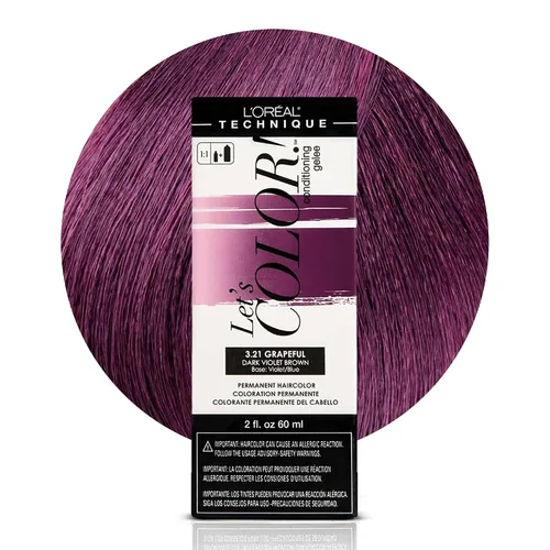 Vista 12 de L'Oréal Technique Let's Color! Conditioning Gelee - Tinte permanente para el cabello, color multidimensional de alto impacto, fórmula