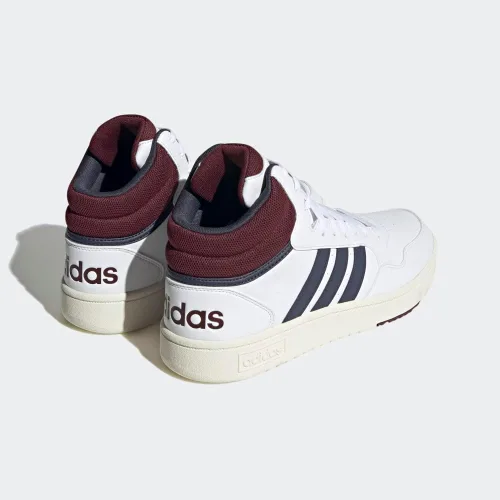 Vista 7 de adidas Hoops 3.0 Mid - Tenis para hombre.