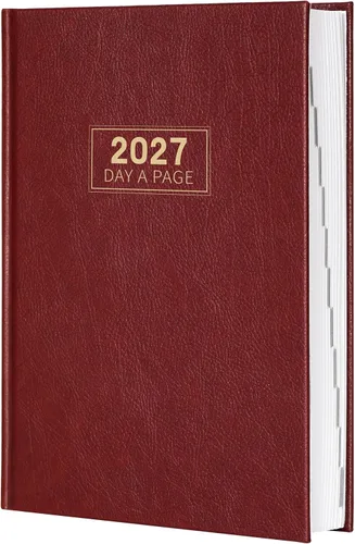 Vista 11 de Agenda diaria 2026 – Agenda diaria 2026, una página por día, agenda 2026 página completa por día, enero 2026 a diciembre 2026, 5.8 x 8.4 pulgadas