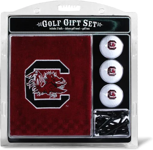 Vista 3 de Team Golf NCAA Unisex-Adult Embroidered Golf Towel, 3 Golf Ball, and Golf Tee Set