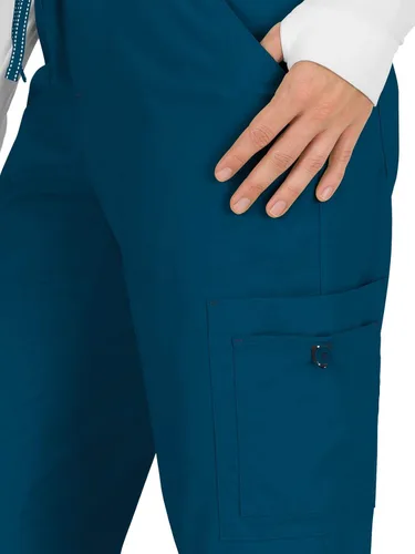 Vista 3 de KOI Basics - pantalón médico de cintura baja y cómodo para mujer