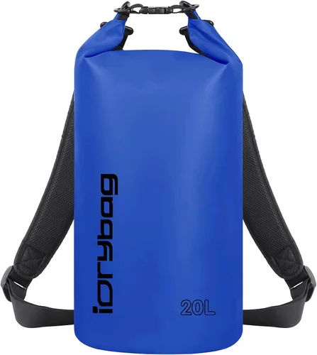 Vista 52 de IDRYBAG Bolsa seca para kayak impermeable 2L/5L/10L/15L/20L, pequeña bolsa impermeable para navegación