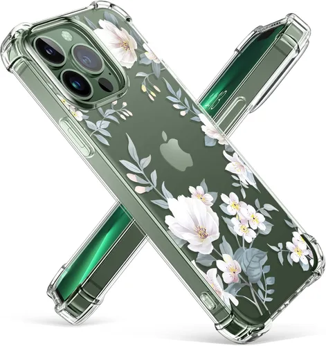 Vista 98 de GVIEWIN - Funda para iPhone 11 con protector de pantalla + protector de lente de cámara, cubierta protectora transparente suave de poliuretano