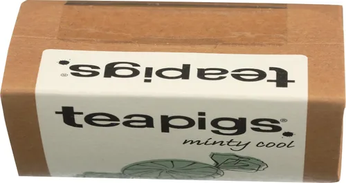 Vista 5 de Teapigs Bolsas de té de hojas de menta hechas con hojas enteras, 15 unidades (paquete de 1)