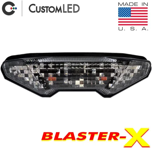 Vista 2 de Blaster-X - Luz trasera LED integrada para Yamaha FZ-10 / MT-10 2016-2021 (lente transparente)