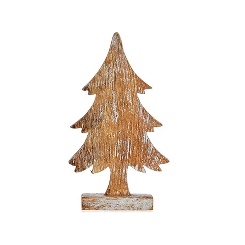 Vista 2 de Árbol de Navidad Krist+ Marrón Plateado Plata Madera 5 x 31 x 15 cm