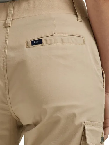 Vista 5 de Lee Pantalón capri Petite Flex-to-Go de tiro medio de 15 pulgadas para mujer