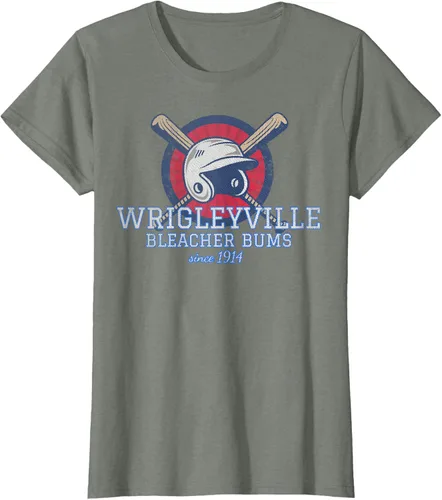 Vista 11 de Wrigleyville Bleacher Bums - Camiseta de béisbol divertida