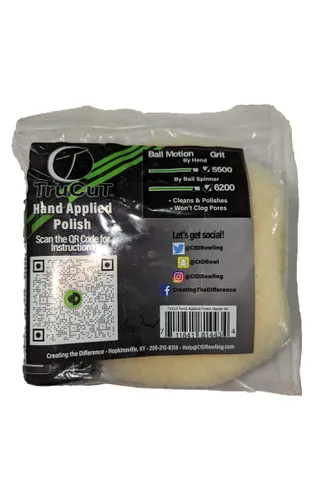 Vista 4 de Kit de esmalte aplicado a mano y bola de boliche alimentado por Turtle Wax Creating the Difference TruCut Polish up to 6500 Finish Grit for