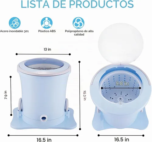 Vista 5 de Spinner de ropa manual
