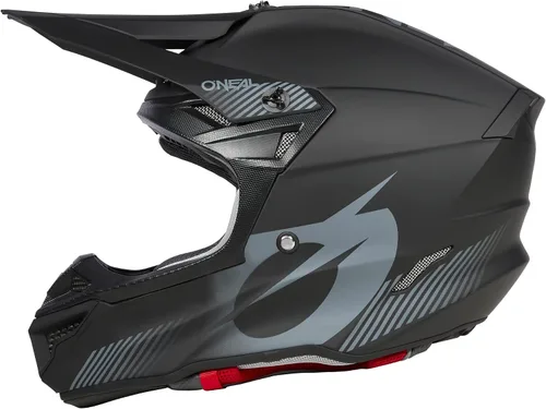 Vista 3 de O'Neal 5SRS Casco Adulto Negro Sólido XS