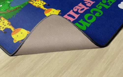 Vista 7 de Flagship Carpets Alfombra antideslizante para niños y bebés para aprendizaje en casa o aula, sala de juegos o dormitorio de niños, 2 x 3 pies