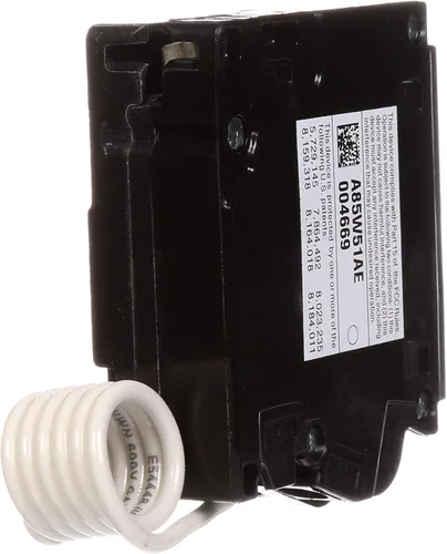 Vista 4 de Siemens QA115AFCP 15-Amp Single Pole 120-volt Combination AFCI Breaker para Enchufe