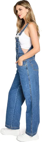 Vista 2 de Lana Roux Mono de mezclilla estilo chino estilo retro de los años 90