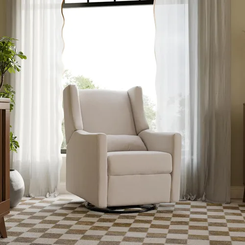 Vista 10 de Babyletto Kiwi Plus - Planeador reclinable eléctrico en lazo de peluche