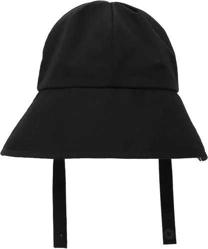 Vista 3 de UNDERCONTROL Bio - Sombrero de algodón lavado con etiqueta de oro extraíble con botones y correa para el cuello de ala larga profunda, unisex