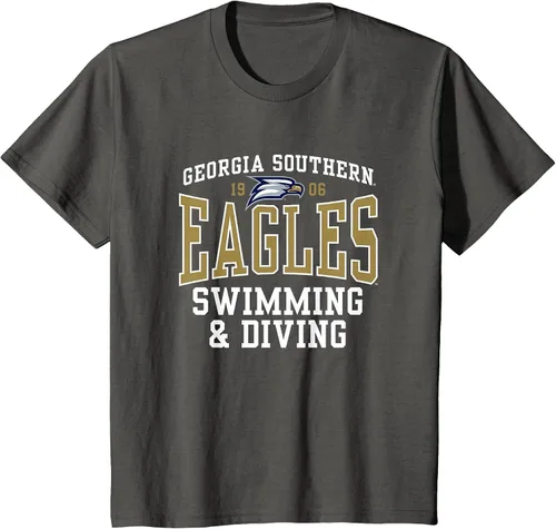 Vista 11 de Georgia Southern University Eagles Swimming and Diving T-Shirt