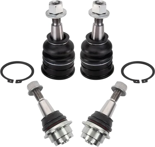 Vista 105 de TRQ Juego de juntas esféricas delanteras superior e inferior para lado del conductor y del pasajero Compatible con Acura TL 2009-2014 Acura TSX