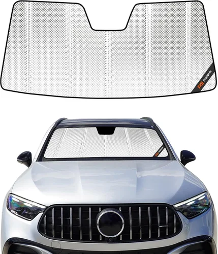 Vista 13 de Parasol para parabrisas Pigenius para Mercedes-Benz GLA 2015-2020 Protección para ventana delantera - Salvaguardia