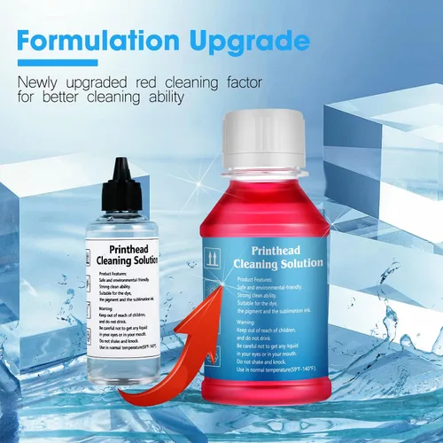 Vista 6 de Impresoras de inyección de tinta Kit de limpieza de cabezal de impresión compatible para Epson Workforce WF-3720 WF-3725 WF-3730 WF-3733 WF-2850