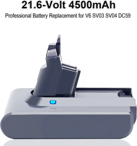 Vista 3 de Biswaye Compatible con Dyson V6 Batería Reemplazo DC62 SV04 SV03 Aspiradora