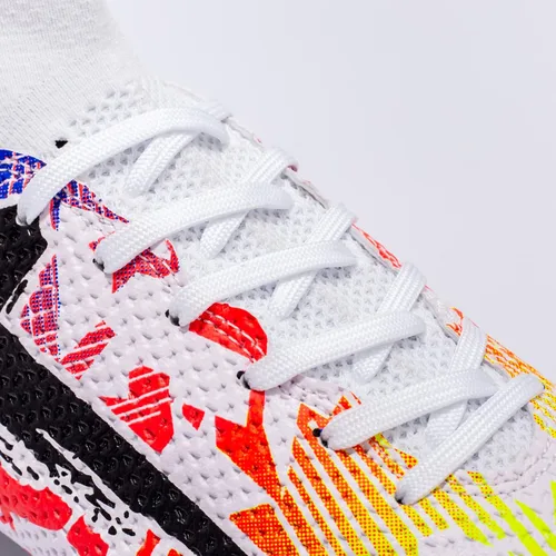 Vista 3 de Turf - Zapatos de fútbol para hombre y mujer, tacos de fútbol FG, para niños grandes, niñas, jóvenes, botas de fútbol de entrenamiento TF