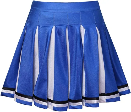 Vista 5 de Colorful House Disfraz de animadora para mujer uniforme y pompones