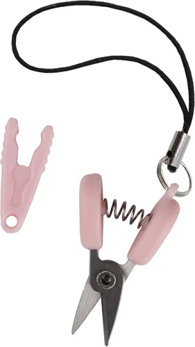 Vista 12 de JubileeYarn Itty Bitty Snippy - Tijeras de llavero portátiles compatibles con la TSA, color blanco, 1 par