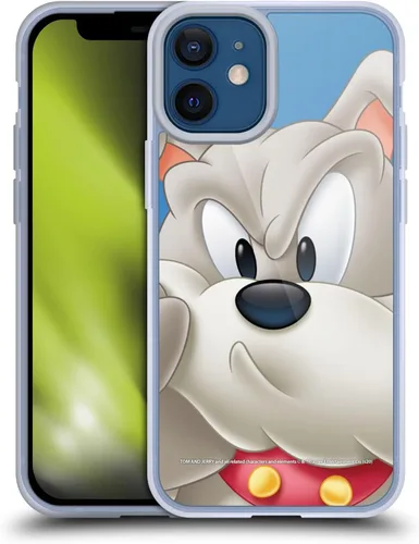 Vista 31 de Head Case Designs Funda de gel de cara completa con licencia oficial de Tom y Jerry Jerry [protección de grado militar] compatible con Apple iPhone