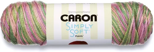 Vista 14 de Caron Simply Soft Paints Hilo (4) Grosor Mediano Worsted 100% Acrílico - 5oz - Oceana - Lavado y Secado a Máquina
