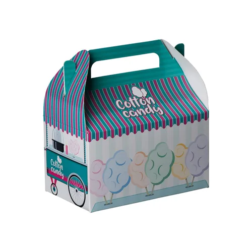 Vista 11 de Hammont Cajas de papel (10 unidades) - Cajas de galletas para regalos de fiesta, bonitos diseños, perfectas para fiestas y celebraciones, 6.25 x