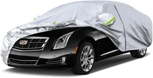 Vista 5 de KouKou Funda impermeable para automóvil SUV adecuada para BMW X1 de 2009 a 2025, 7 capas a prueba de viento para todo tipo de clima, cubierta