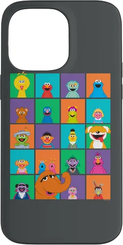 Vista 11 de Funda para iPhone 16 Sesame Street Character Squares
