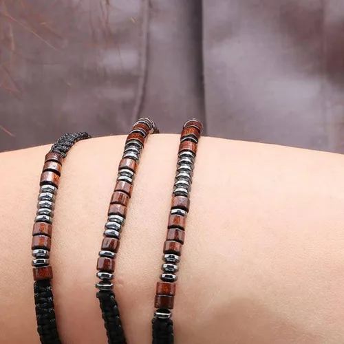 Vista 4 de RINTOLER Pulseras con código morse para mujeres y hombres, regalos para su mejor amiga, pulseras inspiradoras divertidas para mujeres y niñas