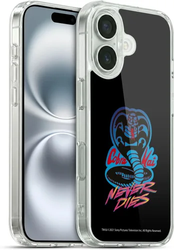 Vista 87 de Head Case Designs Funda de gel suave con licencia oficial de Cobra Kai Eagle Fang Logo Key Art compatible con Apple iPhone 7 Plus/iPhone 8 Plus