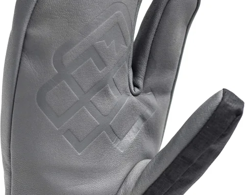 Vista 8 de ESC Gloves VEXO - Guantes de esquí y snowboard (piel aislada, impermeables), color gris y negro